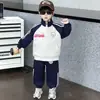 Conjunto de primavera y otoño para niño: Conjunto clásico de Ultraman, elegante conjunto de dos piezas tipo jersey de béisbol para niños, adecuado para niños pequeños y niños pequeños
