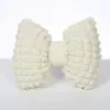Bonito Cojín Marrón para Asiento de Coche con Diseño de Panal Transpirable Ventilado Almohadilla Refrigerante de Verano para Coche Dibujo Animado Universal para Asiento de Coche Cuatro Estaciones