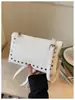Bolso Transversal de Teléfono con Remaches de Moda, Bolso de Hombro Exquisito a la Moda Estilo Coreano, Bolso Versátil Casual de Moda Europeo y Americano para el Trabajo
