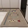 Tapete para Piso de Cocina Antideslizante Impermeable al Aceite Limpiable Sin Lavado 2026 Nuevo Tejido de Lino Impermeable Resistente a la Suciedad Alfombra Tira Larga Felpudo