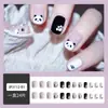 Parche para Uñas Portátil Corto Estampado Parche para Uñas Manicura Uña Portátil Terminada Venta al por Mayor Uña Portátil Casual Personalización