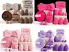 Diadema para Maquillaje y Belleza, Pulseras, Herramienta, Set Combinado Grande, Set Completo para Lavado Facial y Maquillaje, Transfronterizo, Set de Esponjas de Coral, Fijación de Maquillaje
