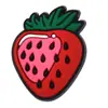 Acessórios de Cabelo de Menina de Fruta Vermelha de Desenho Animado Transfronteiriços Acessórios de Joias DIY para Mala Patch Macio de PVC de Morango Fofo