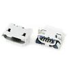 Suministro conector hembra usb micro5p Pin placa enchufable cuerno pequeño 4 patas 7. Trenza de parche de estaño para niebla tipo 2mmb