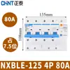Disjuntor de Ar Chint Nxble com Circuito de Proteção contra Vazamento 1P2P3P4P Doméstico N Proteção contra Vazamento de Ar 32A63A