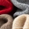 Gorro de punto de cachemira pura vintage para otoño e invierno, cálido gorro de lana de punto con protección para los oídos, gorro de frío para hombres y mujeres al por mayor.