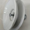 Aislador de porcelana tipo disco de suspensión XWP3-70, aislador de tensión de cadena, tipo disco cerámico para líneas de alta tensión en exteriores.