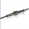 Cable de conexión de cabeza impermeable M12 de 2 núcleos/3 núcleos/4 núcleos, par de enchufes macho y hembra, cable de alimentación, enchufe de aviación para sensor, codo