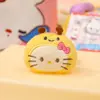Bico de Cabelo Gatinho Kt Bordado Desenho Animado Acessórios de Cabelo Fofos para Meninas Broche de Tecido Acessórios