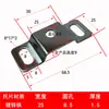 Hu Shi Rodillo Transportador de Rodillos sin Motor Soporte de Rodillo Piezas de Soporte Superior e Inferior Accesorios de Ferretería Pieza de Soporte Superior de Rodillo Acero Inoxidable