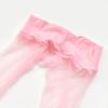 Tacto seda negro seda sin costuras núcleo de seda hilado de alta densidad tamaño grande completamente transparentes medias sexy invisibles para mujer verano entrepierna