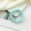 Anillo para el cabello de seda Yousang Amazon Combinación total Color sólido Anillo para el cabello de seda tipo intestino Lazo de seda estilo coreano Anillo tipo intestino Accesorios para el cabello