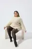 Medias Transparentes Falsas Talla Plus, Pantalones de una Pieza Transparentes Color Piel Negro, Pantalones Térmicos Forrados de Felpa para Mujer, Medias de una Pieza Extra Grandes