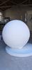 Bola de espuma branca Poly Dragon tamanho sólido oco pintado estrela bola material DIY adereços de janela de casamento