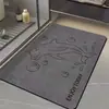 Alfombrilla de baño, alfombrilla absorbente de agua y de secado rápido para la entrada del baño o el inodoro