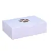 Caixa de Embalagem de Papel Marrom para Embalar, à Prova de Óleo para Batatas Fritas, Bolinhos Fritos, Frango Frito, Salgadinhos Fritos, Caixa de Embalagem para Catering e Delivery, Caixa de Papel Descartável