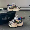 Zapatillas Chunky para Niños Tendencia Primavera y Otoño 2025 Nuevas Zapatillas para Niños Zapatillas Deportivas para Niños Suela Suave Antideslizantes Ligeras Transpirables Zapatillas para Correr