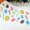 Atacado de fábrica duplo favo de mel gaze toalha de banho impressão dos desenhos animados toalha infantil 30*50 lenço do bebê