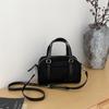 Outono Vintage Camurça All-match Bolsa 2024 Nova Alta Qualidade Couro Esfoliante Casual Crossbody Almofada Bolsa para Mulheres