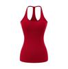 Camisola de Estilo Pure Desire con Cuello Halter y Cobertura de Pecho para Mujeres con Almohadillas para el Busto Verano Nuevo Ropa Interior y Exterior Tejida Top Hermoso para la Espalda