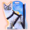 Corda de tração para animais de estimação direta da fábrica gato nylon tração palavra I peitoral gato corrente suprimentos para animais de estimação atacado