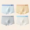 Ropa Interior para Niños de Algodón Puro Grado A Calzoncillos tipo bóxer para Adolescentes en su Período de Desarrollo con Forro 100% Algodón