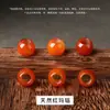 Contas com furo grande, contas soltas, pedra natural, cristal, ágata, olho de tigre, contas espaçadoras, acessórios semiacabados para joias DIY, acessórios para colares