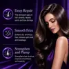 Mascarilla capilar de queratina, un tratamiento capilar hidratante y alisador, es un producto para el cuidado del cabello portátil para el comercio internacional y la venta al por mayor