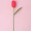 Buquê Transfronteiriço de Tulipas Fechadas, Produto Acabado Tricotado, Flores de Lã, Flores Tricotadas, Presente para Namorada, Professor, Flores Artificiais
