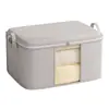 Saco de Embalagem para Mudança com Padrão Espinha de Peixe Transfronteiriço Grande Capacidade Saco Tecido Espesso Impermeável à Prova de Umidade Bagagem Artefato Portátil para Mudança