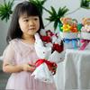 Flores Eternas de Yunnan Clavel Eterno Navideño Ramo de Flores de Dibujos Animados Venta al por Mayor Regalo para Mamá Ramo del Día de la Madre