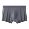 Cueca Masculina Seda Gelo Verão Malha Respirável Leve Cor Sólida Boxers Sexy 7XL Cueca Boxer de Gelo