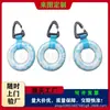 Anillo de natación inflable de PVC mini con llavero colgante, el regalo más vendido a nivel transfronterizo para estudiantes y niños
