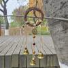 Colgante de Campana de Vid de Uva Tejido a Mano/Decoración de Bendición de Bruja Bruja/Campana de Viento de Bruja