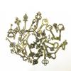 40 Tipos de Accesorios Metálicos para Llaves, Accesorios Ecológicos para Llaves, Colgantes, Dijes para Cuadernos, Fabricante de Yiwu