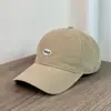 Estilo Coreano Viya Man Novo Bordado de Letra Boné de Baseball Feminino Estilo Coreano Versátil Circunferência da Cabeça Grande Aba Macia Boné de Pai Moderno