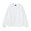 Sudadera popular de otoño para hombre, 380g, lisa, cuello redondo, sudadera con capucha, moderna, corte holgado, color liso, prenda exterior versátil
