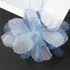 Super Hada Degradado Tridimensional 14cm Flores de Organza DIY Accesorios para Ropa Accesorios para Tocados Accesorios para Ropa Venta al por Mayor