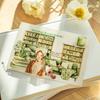 Um lindo dia livro paisagem PET adesivo leitura pequeno canto série 6 selecionado 20 materiais adesivos