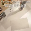 Tapete de Cozinha Longo em Formato de Anel de Abacaxi de Sisal Sintético, Antiderrapante, Absorvente de Água, Resistente a Óleo e Sujeira, Fabricante, Disponível em Múltiplas Cores