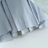 Vestido de Sol Mini Azul Estampado Estilo Americano Chica Picante Línea A Verano 2026 Nuevo Sexy Ajustado con Tirantes Finos Vestido Corto