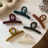 Minimalista Elegante Grab Clip All-match Hair Grab Disc Grampo de Cabelo Advanced Sense Grampo de Cabelo Back Head Shark Clip Acessórios para o Cabelo Novo Estilo Mulheres