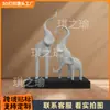 Figuras Populares Transfronteiriças de Família de Elefantes de Três Peças Impressas em 3D, Brinquedos Criativos e Inovadores de Montagem