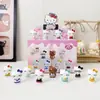 Caja misteriosa de figuritas Sanrio de dibujos animados lindos, un artículo coleccionable de alta calidad con una estética femenina, perfecto como adorno de escritorio o modelo de juguete moderno