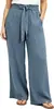 2026 Comércio Exterior Transfronteiriço Europeu e Americano Amazon Ebay Moda Feminina Nova Padrão Europeu e Americano Tamanho Solto Algodão e Linho Casual Calça Longa para Mulheres