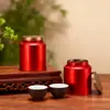 Nuevo Dahongpao Nuevo Té Té Oolong de Wuyishan Té Suelto de Ración Zhengyan Lata Vacía de Metal Lata de Regalo Fábrica Mayorista