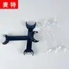Productos de Comercio Exterior Materiales Dentales Retractor de Ángulo Tipo T Bidireccional de Doble Punta Retractor Lateral Abrebocas Desechable