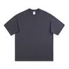 Algodón Puro de Xinjiang Estilo Pareja Tono Tierra 320g Peso Pesado Todo Algodón Camiseta de Manga Corta para Hombre Holgada Cuello Pequeño Atuendo de Pareja