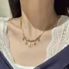 Collar de Lazo Deslizante Dulce y Sencillo para Mujer, Diseño Coreano de Nicho, Accesorio Largo, Versátil, Nuevo Estilo Primavera/Verano 2025