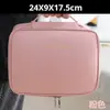 Nueva Bolsa de Almacenamiento Impermeable Estilo Coreano para Viajes de Gran Capacidad, Bolso de Mano Portátil para Viajes de Negocios, Neceser y Bolsa de Maquillaje con Cierre de Cremallera para Mujer